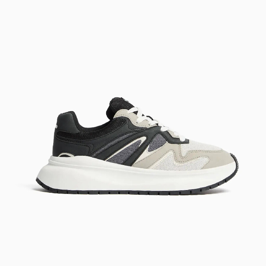 

Кроссовки Bershka Chunky Sole Mesh, мультиколор