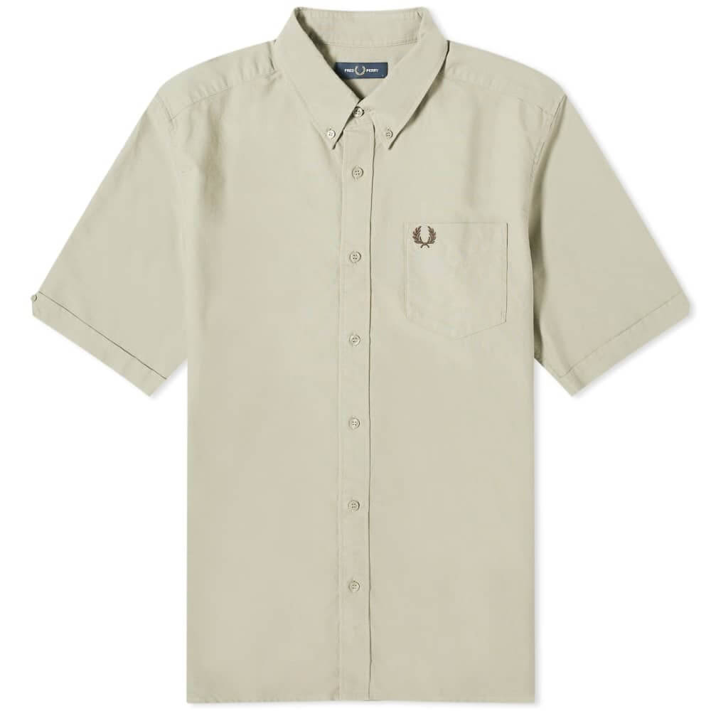Рубашка Fred Perry Oxford, светло-серый