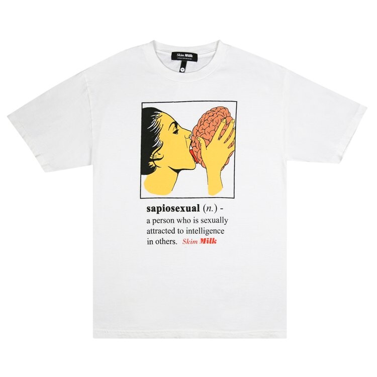 

Футболка Skim Milk Sapiosexual Tee 'White', белый