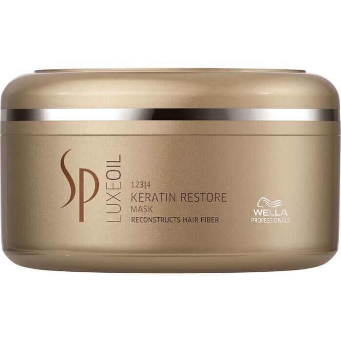 

Wella Professionals SP Luxe Oil Keratin Restore регенерирующая маска для волос, 150 мл