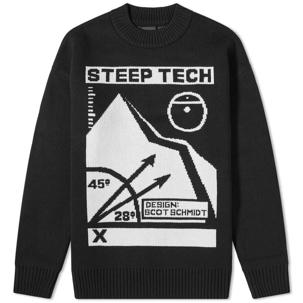 

Толстовка The North Face Steep Tech Knit, Черный