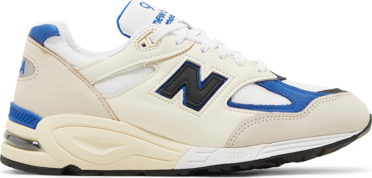 

Кроссовки New Balance Teddy Santis x 990v2 Made in USA 'White Blue', белый