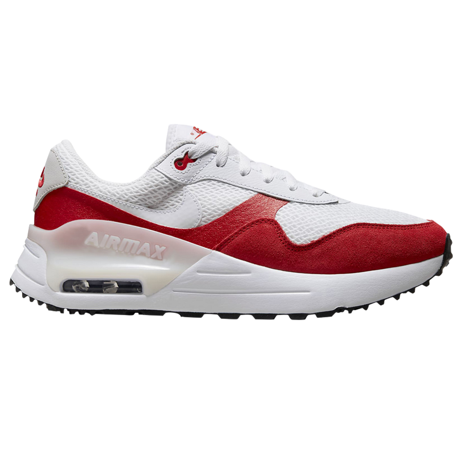 Кроссовки Nike Air Max SYSTM 'White University Red', Белый кроссовки низкие air max tw td nike sportswear цвет white university red black