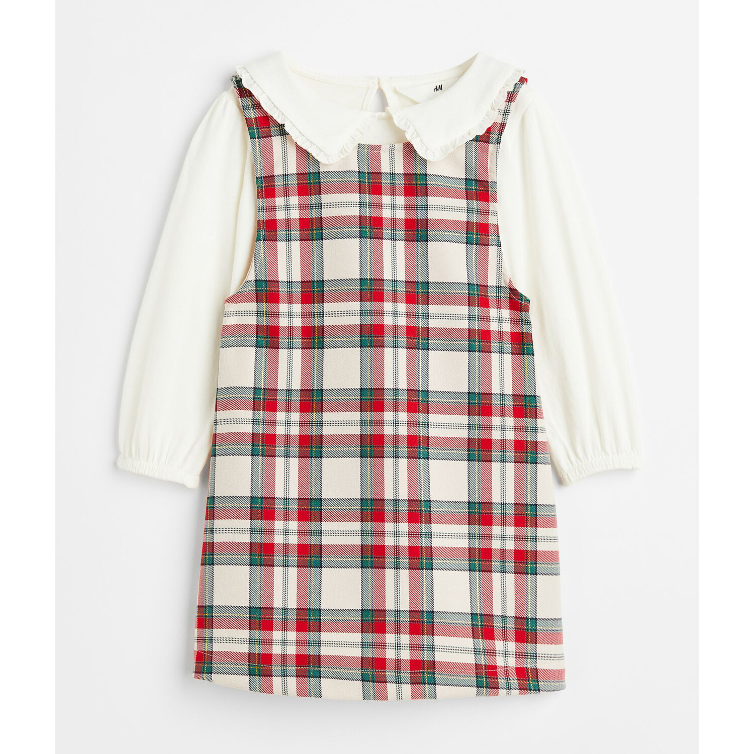 

Набор из 2 предметов H&M Plaid, красный/зеленый