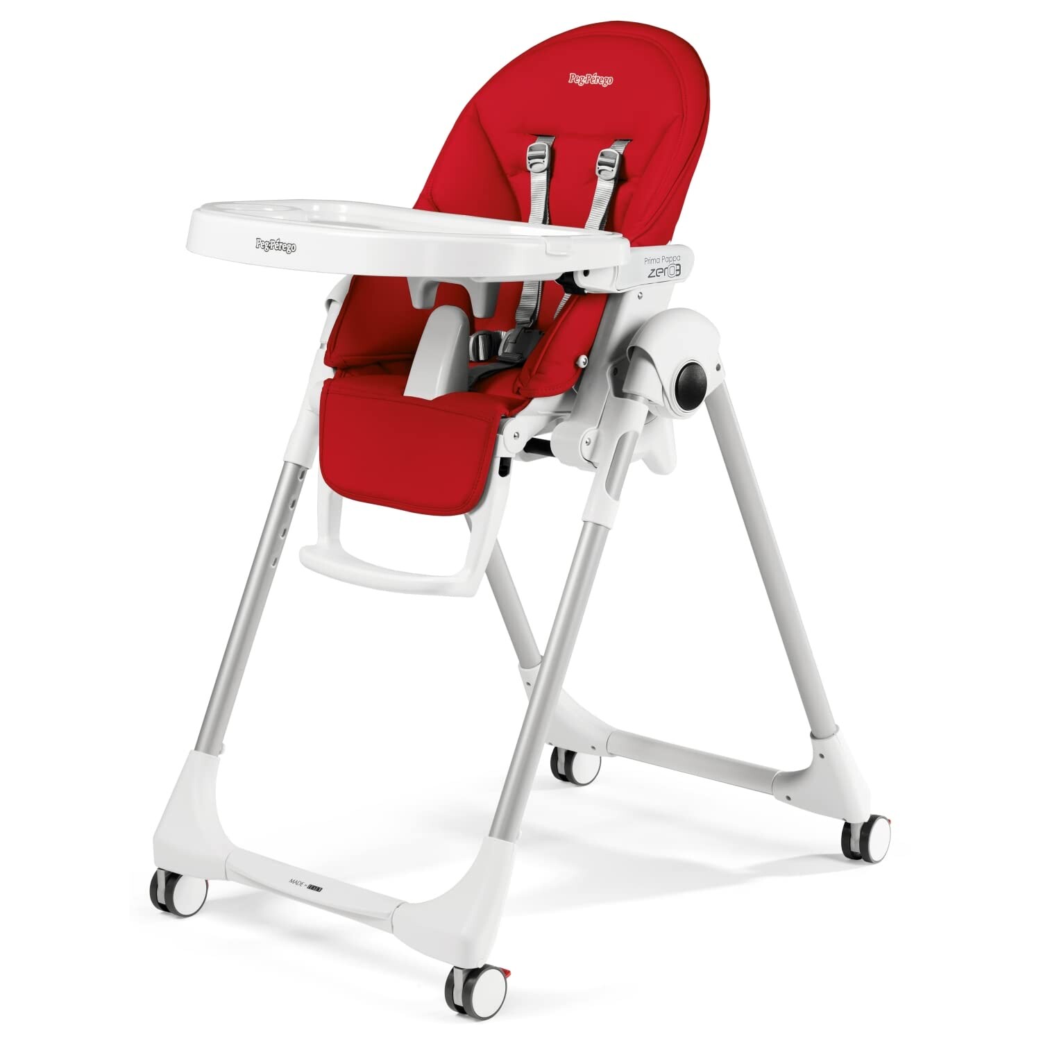 

Стульчик для кормления Peg Perego Prima Pappa Zero 3, красный