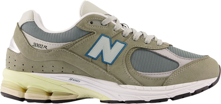 Кроссовки New Balance 2002R 'Grey Mallard Blue', серый - фото