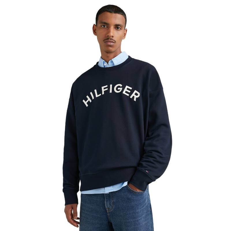

Свитшот Tommy Hilfiger Arch Logo, темно-синий