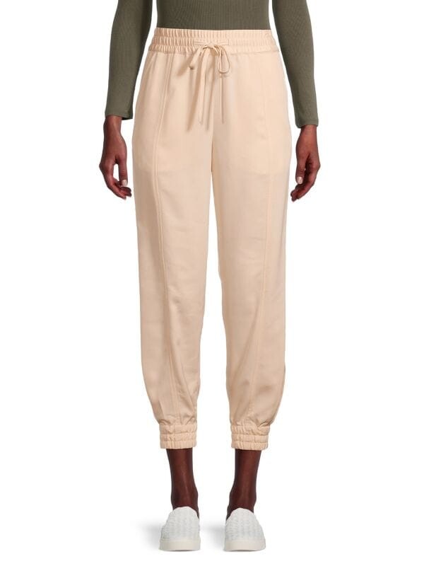 

Джоггеры Derek Lam 10 Crosby Phoenix, champagne