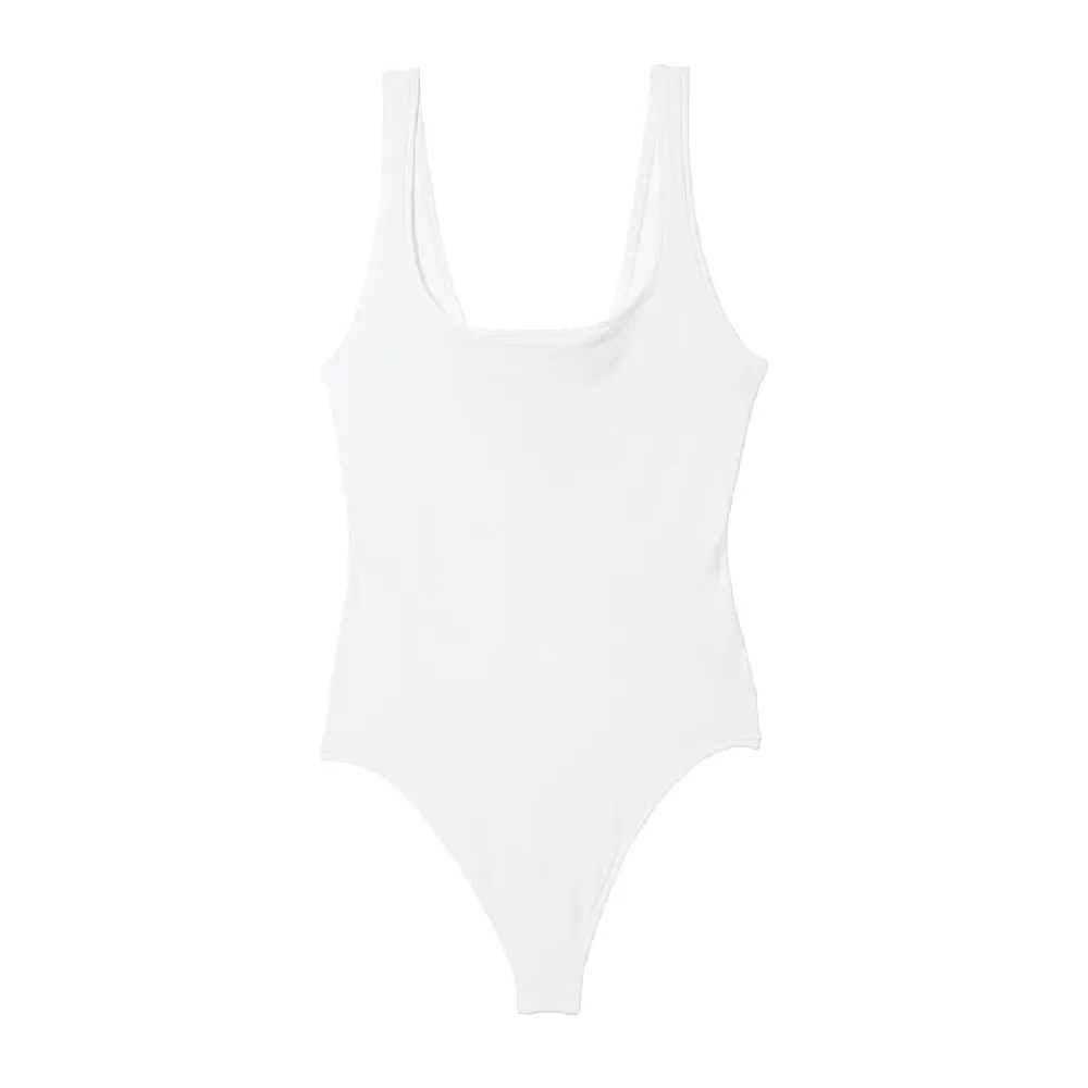 

Боди Victoria's Secret Pink Base Cotton, белый