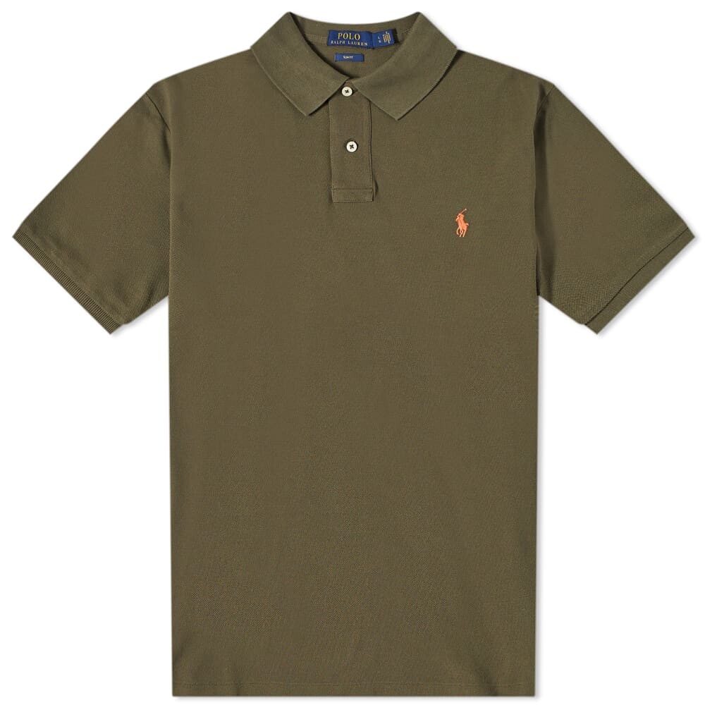 

Футболка Polo Ralph Lauren Slim Fit Polo