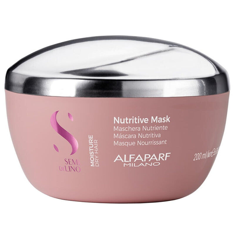 Alfaparf Semi Di Lino Moisture Nutritive увлажняющая маска для волос, 200 мл