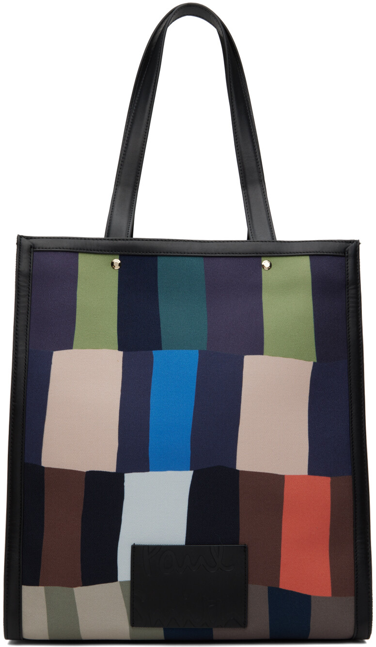 

Черная сумка-тоут с нашивкой-логотипом Paul Smith