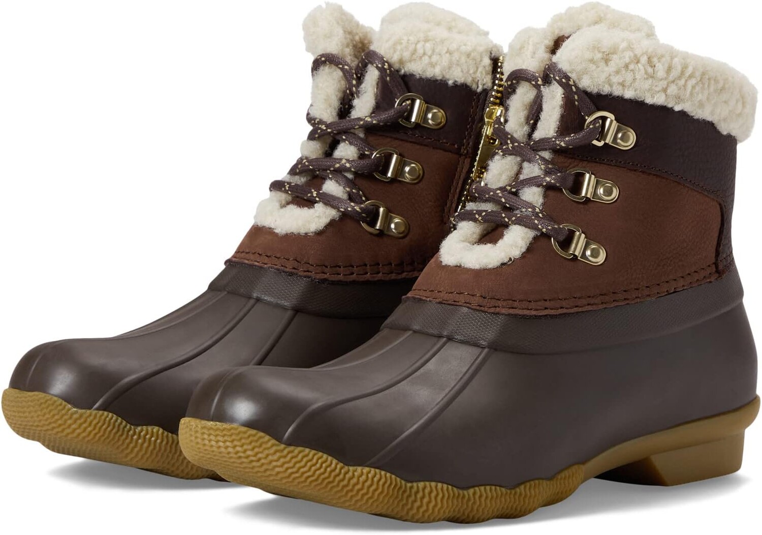 

Резиновые сапоги Saltwater Alpine Leather Sperry, коричневый