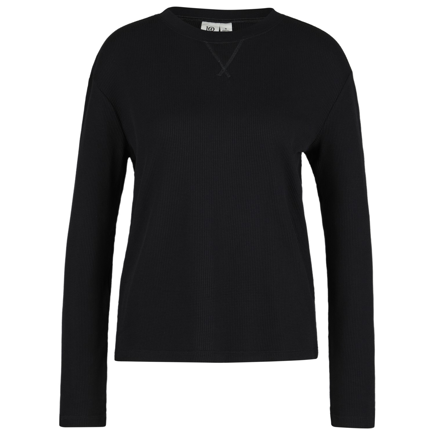 

Пуловер Tentree Women's Treewaffle Dorito Crew, цвет Meteorite Black
