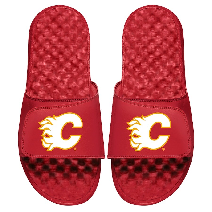 

Шлепанцы ISlide Calgary Flames, красный