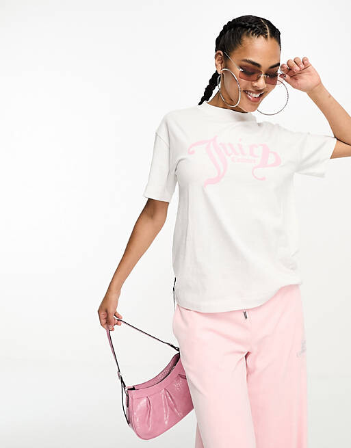 

Белая футболка унисекс Juicy Couture