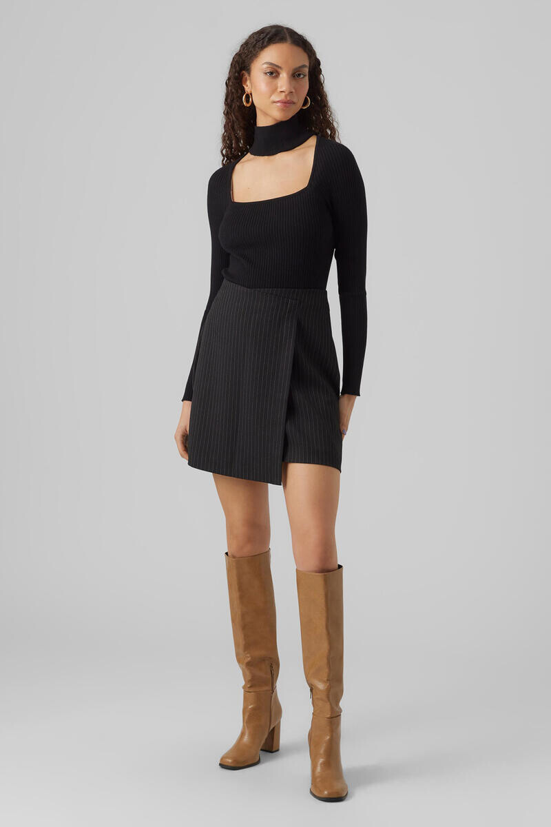 

Топ с длинными рукавами Vero Moda, черный