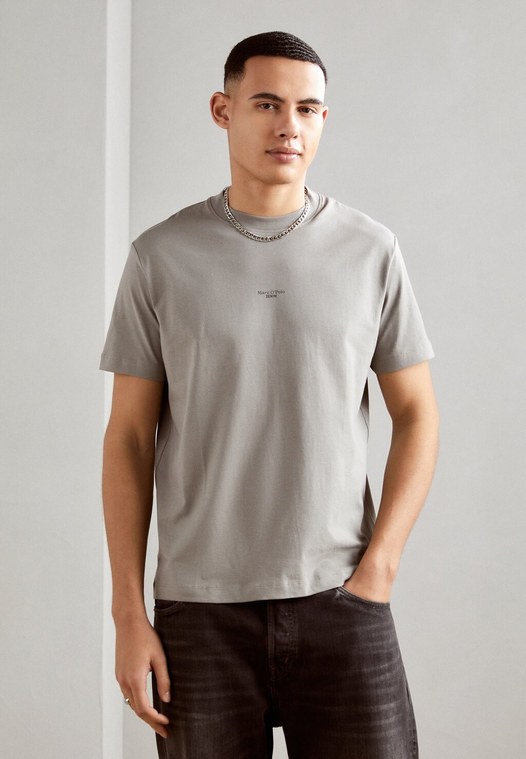 

Базовая футболка RELAXED FIT Marc O'Polo DENIM, серый