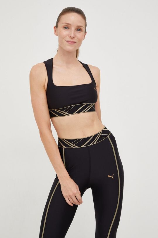 

Спортивный бюстгальтер Deco Glam Puma, черный