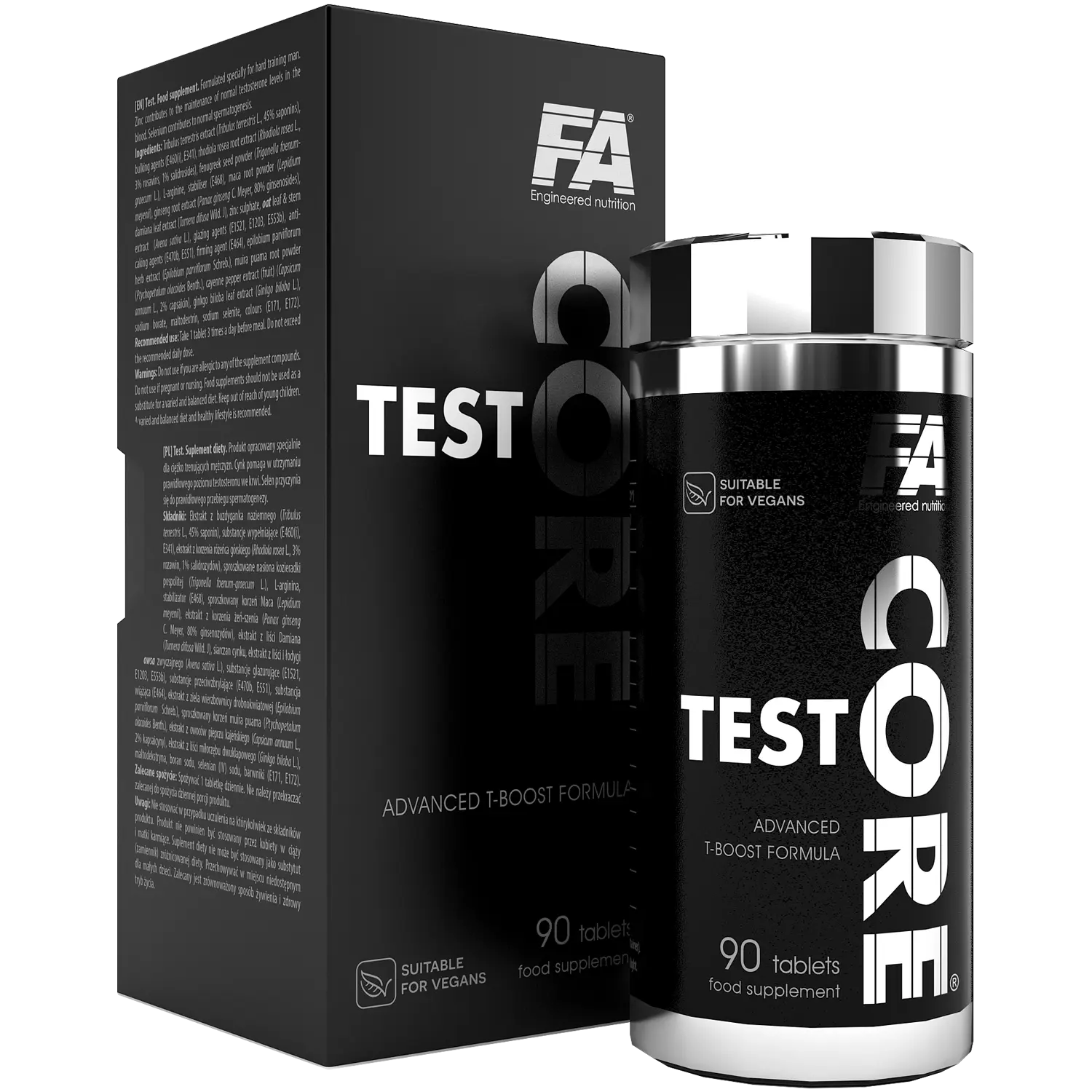 

Fitness Authority Core Test биологически активная добавка, 90 таблеток/1 упаковка