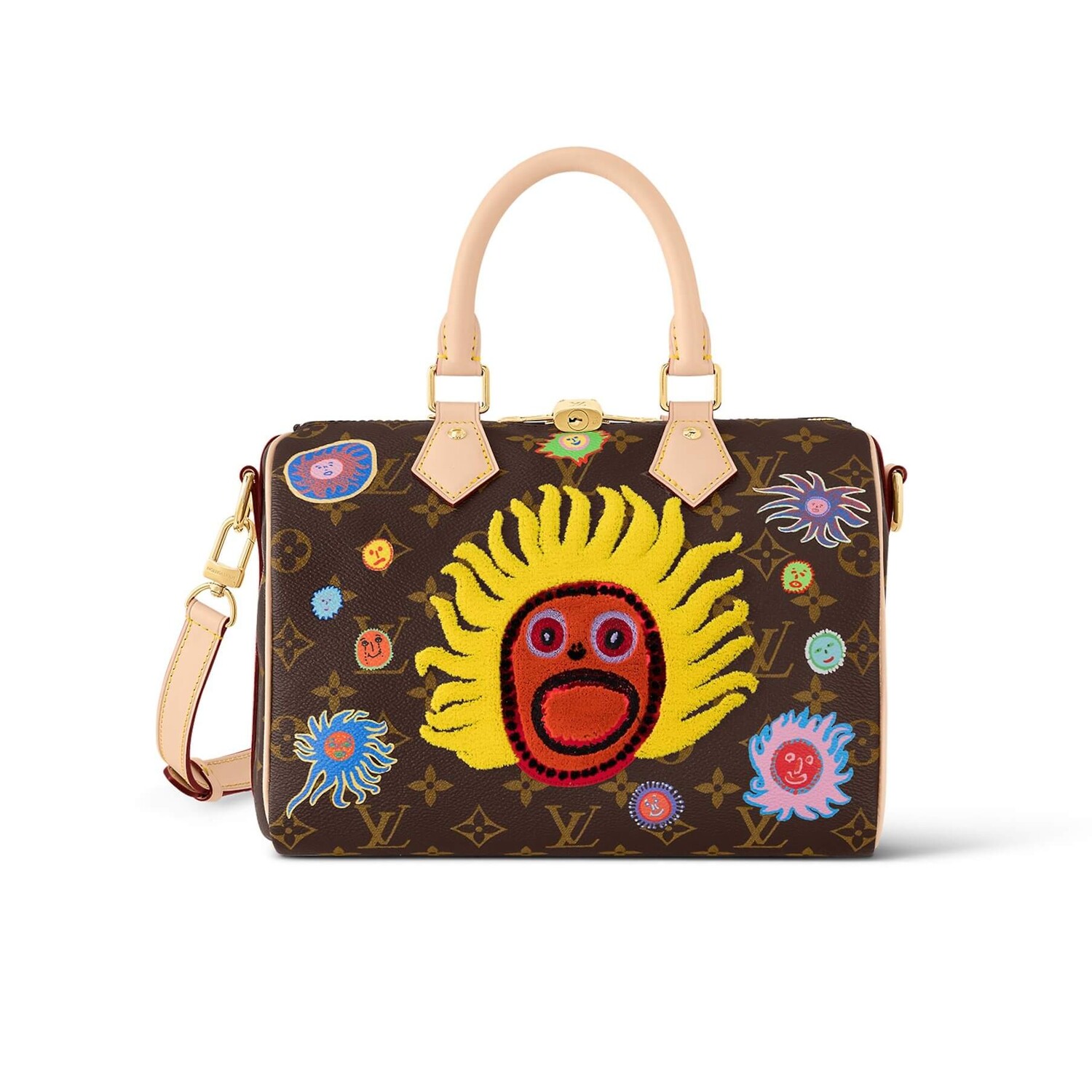 

Сумка Louis Vuitton x Yayoi Kusama Speedy Bandouliere 25, мультиколор
