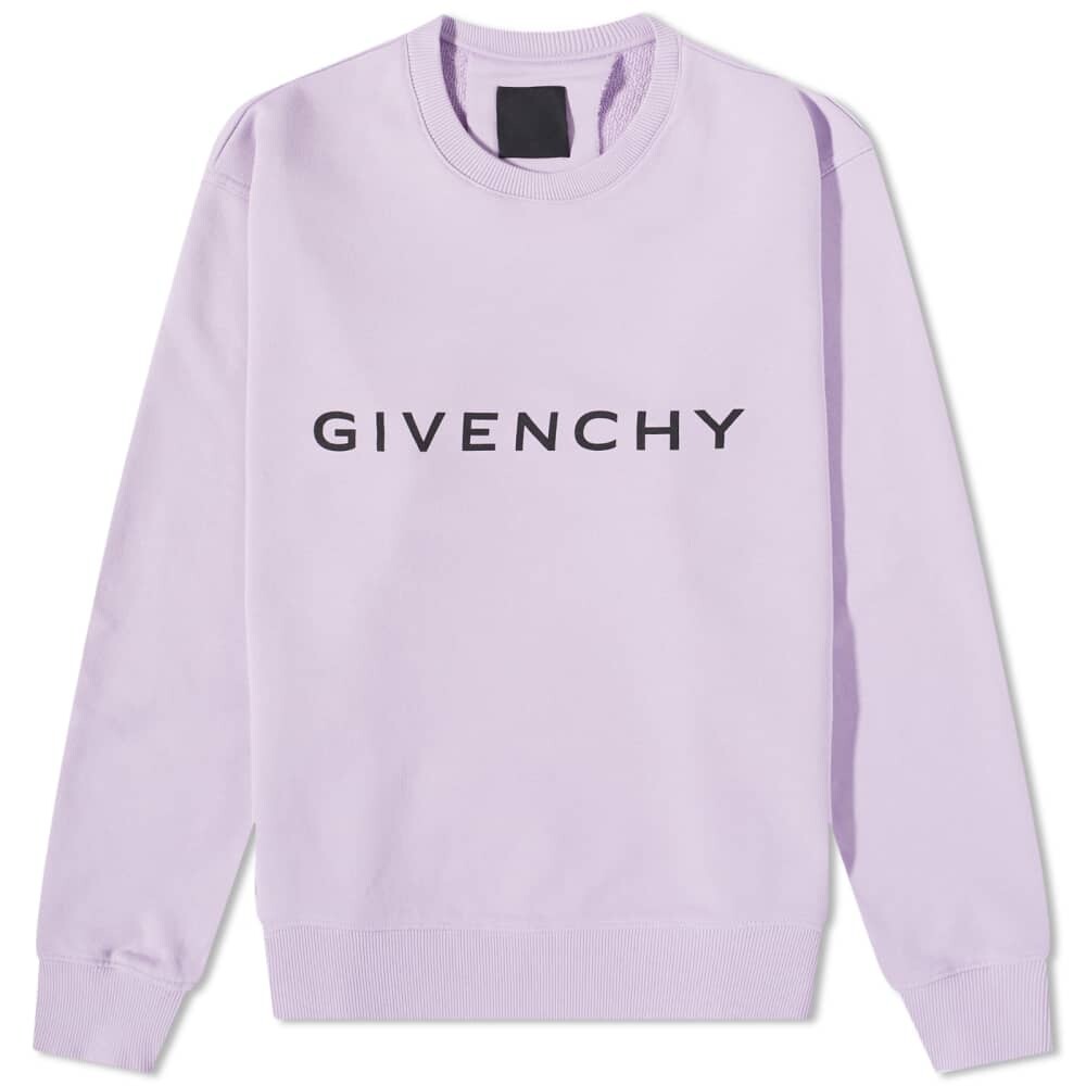 

Толстовка Givenchy Logo Crew Sweat, Серый