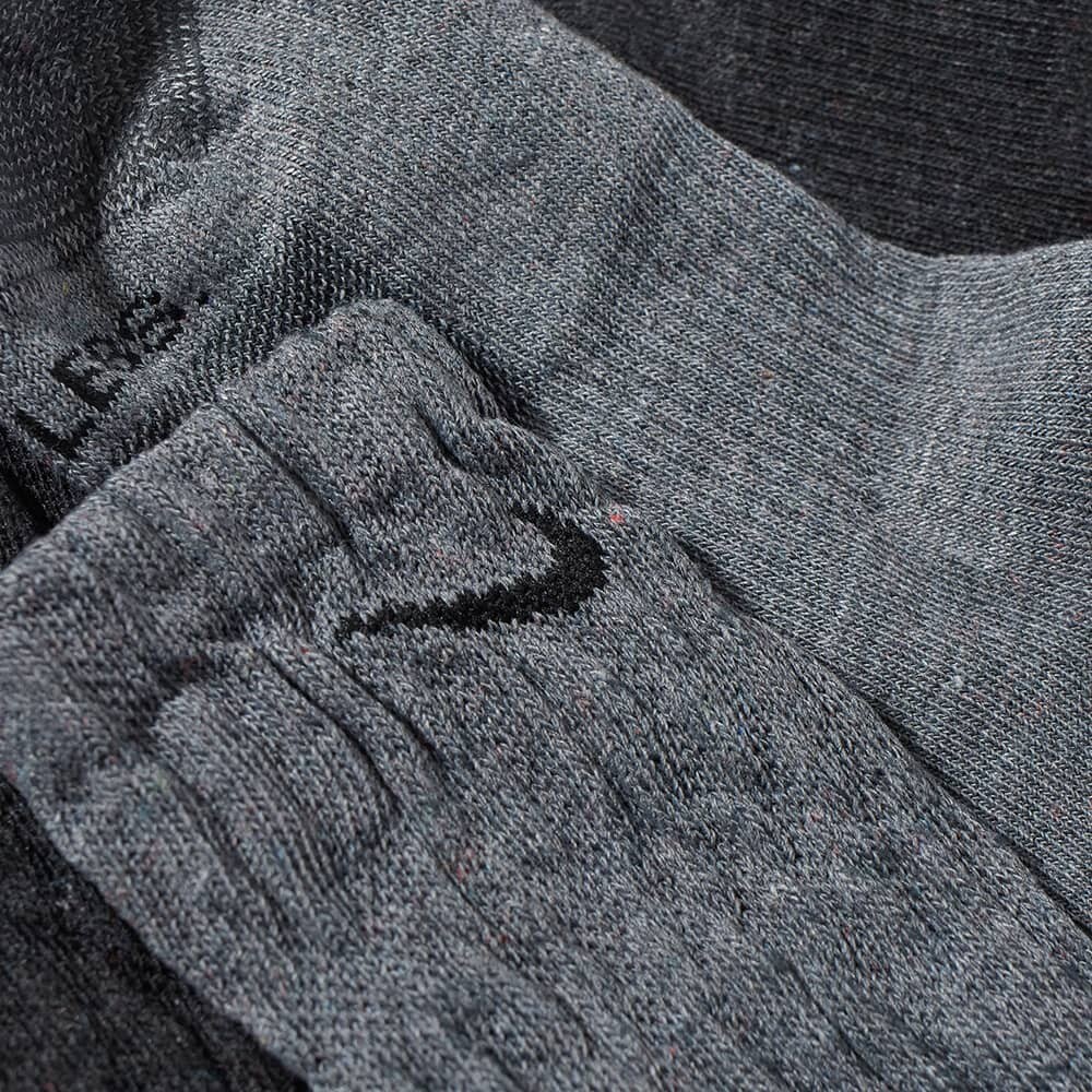 

Носки Nike Everyday Plus Cushioned Crew 2 Pack, серо-черный