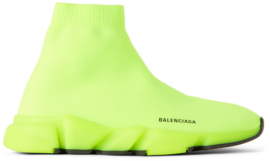 

Детские зеленые кроссовки Speed Balenciaga Kids