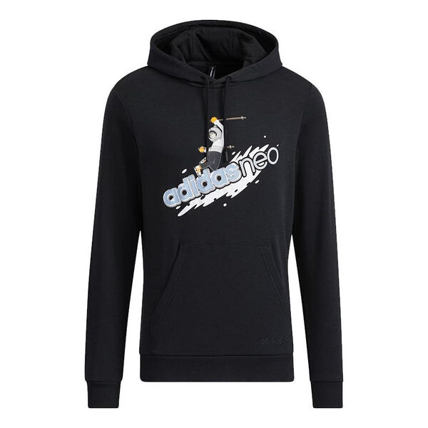 

Толстовка Adidas neo Wp Sh1 Logo Printing Sports Black, Черный