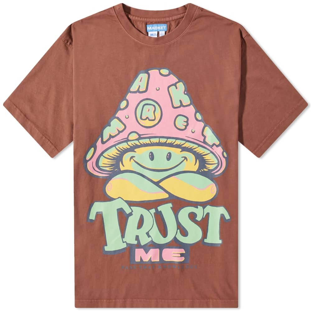 

Футболка Market Smiley Guide Tee, Коричневый
