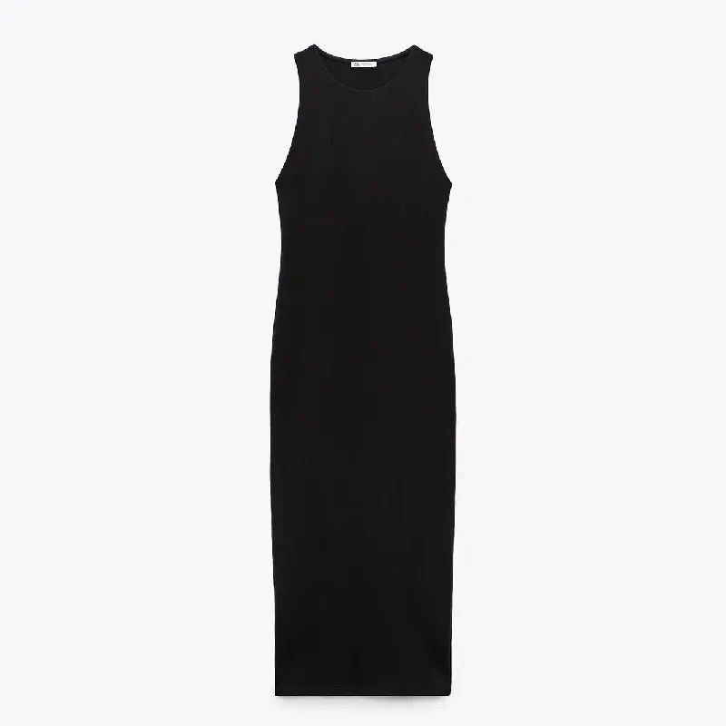 

Платье Zara Halter Neck, черный (дубль)