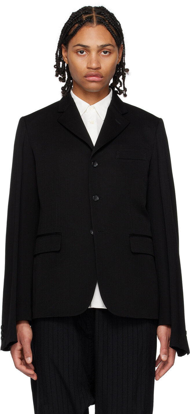 

Черный пиджак с двумя рукавами Black Comme des Garçons