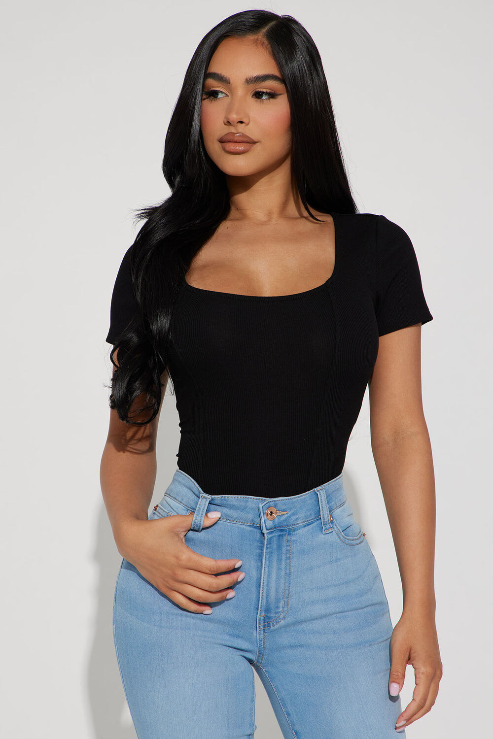 

Топ Fashion Nova 74274, черный