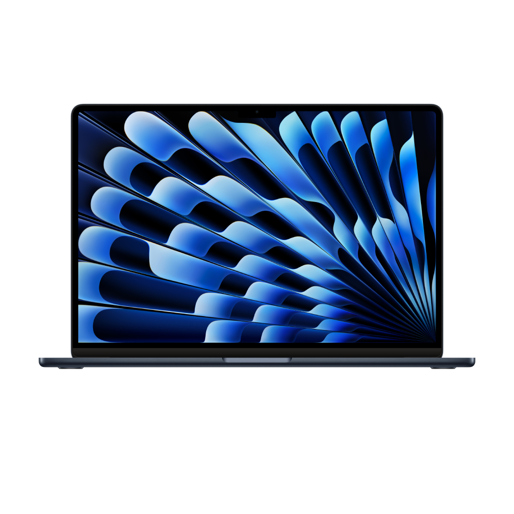 Ноутбук Apple MacBook Air 15 M3, 8 ГБ/512 ГБ, 8 CPU/10 GPU, Midnight, английская клавиатура ноутбук apple macbook air 13 3 8 гб 512 гб m1 8 cpu 7 gpu silver английская клавиатура