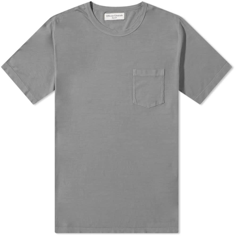 

Футболка Officine Générale Pigment Dyed Pocket Tee