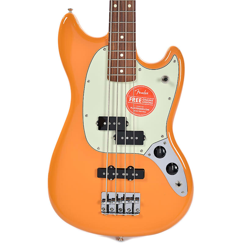 

Fender Player Mustang Bass Capri Orange (эксклюзив CME) Предзаказ
