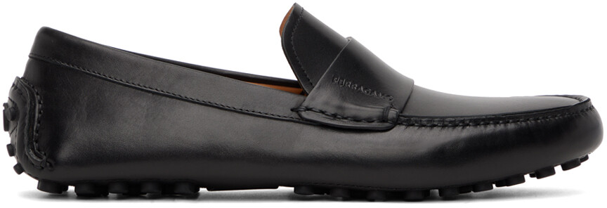 

Черные лоферы для водителей Ferragamo, Черный
