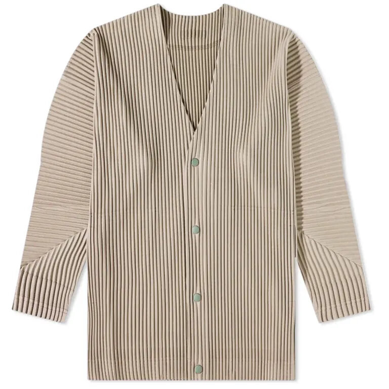 

Кардиган Homme Plissé Issey Miyake Pleated, бежевый
