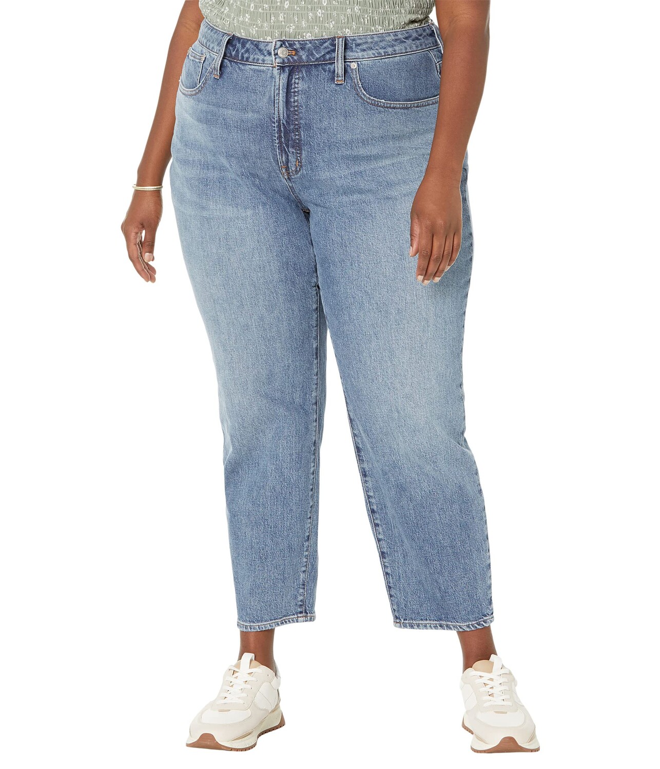 

Джинсы Madewell, The Plus Curvy Perfect Vintage Jean in Heathcote Wash