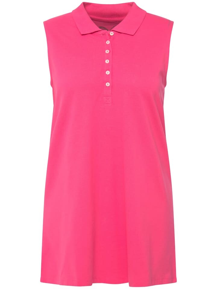 

Футболка Ulla Popken Poloshirt, цвет rosarot