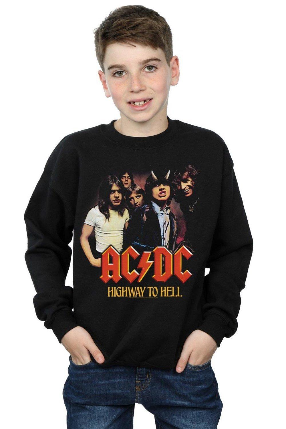 Толстовка группы Highway To Hell AC/DC, черный
