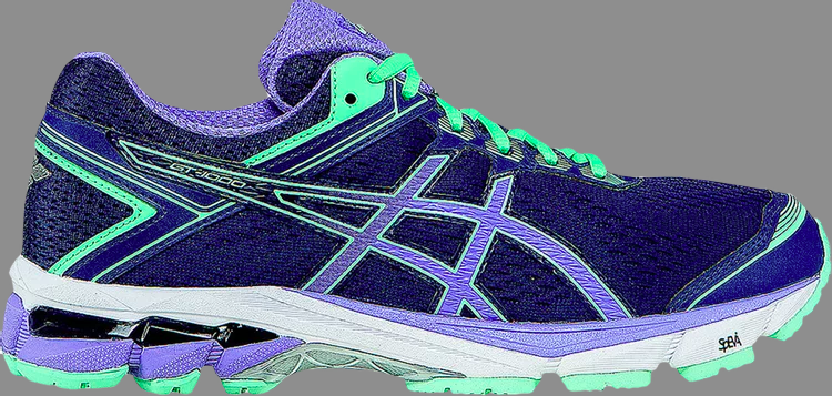 Кроссовки wmns gt 1000 4 'midnight violet beach glass' Asics, синий - фото