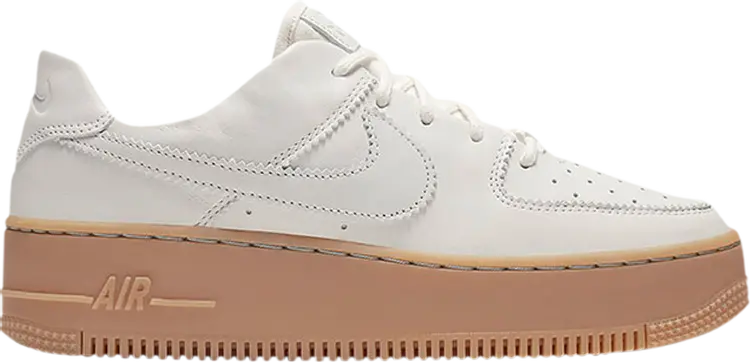 Nike air force 1 2025 sage low beige gum