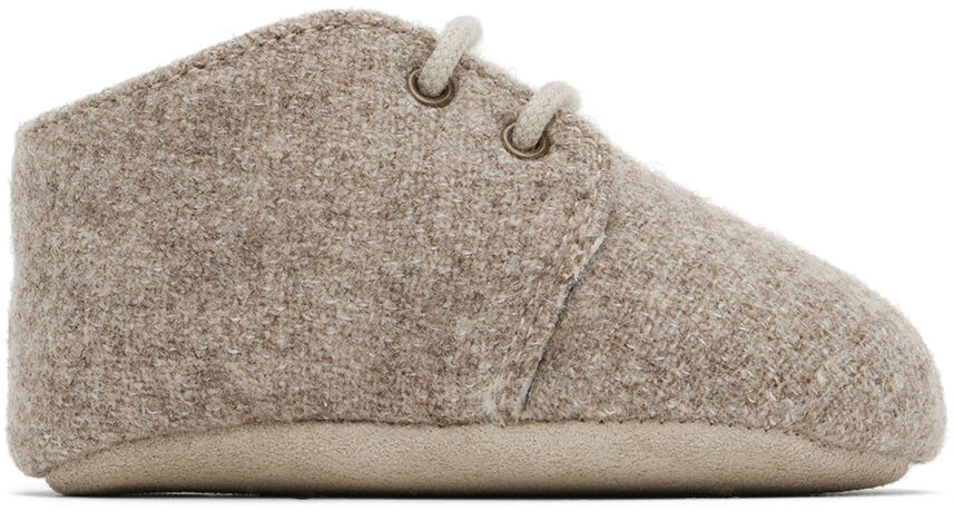 

Baby Taupe Derby Pre-Walkers Bonpoint