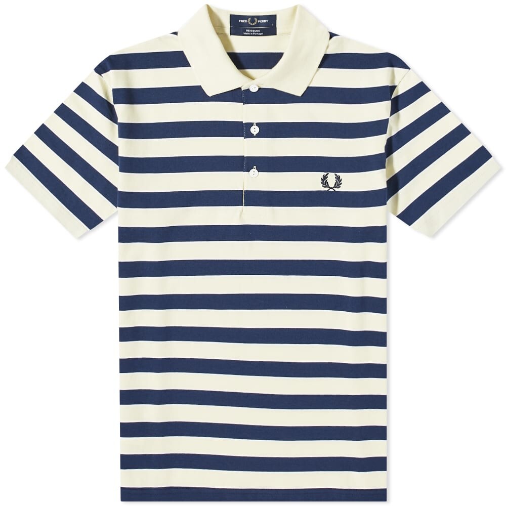 

Футболка Fred Perry Bold Stripe Polo, Серый