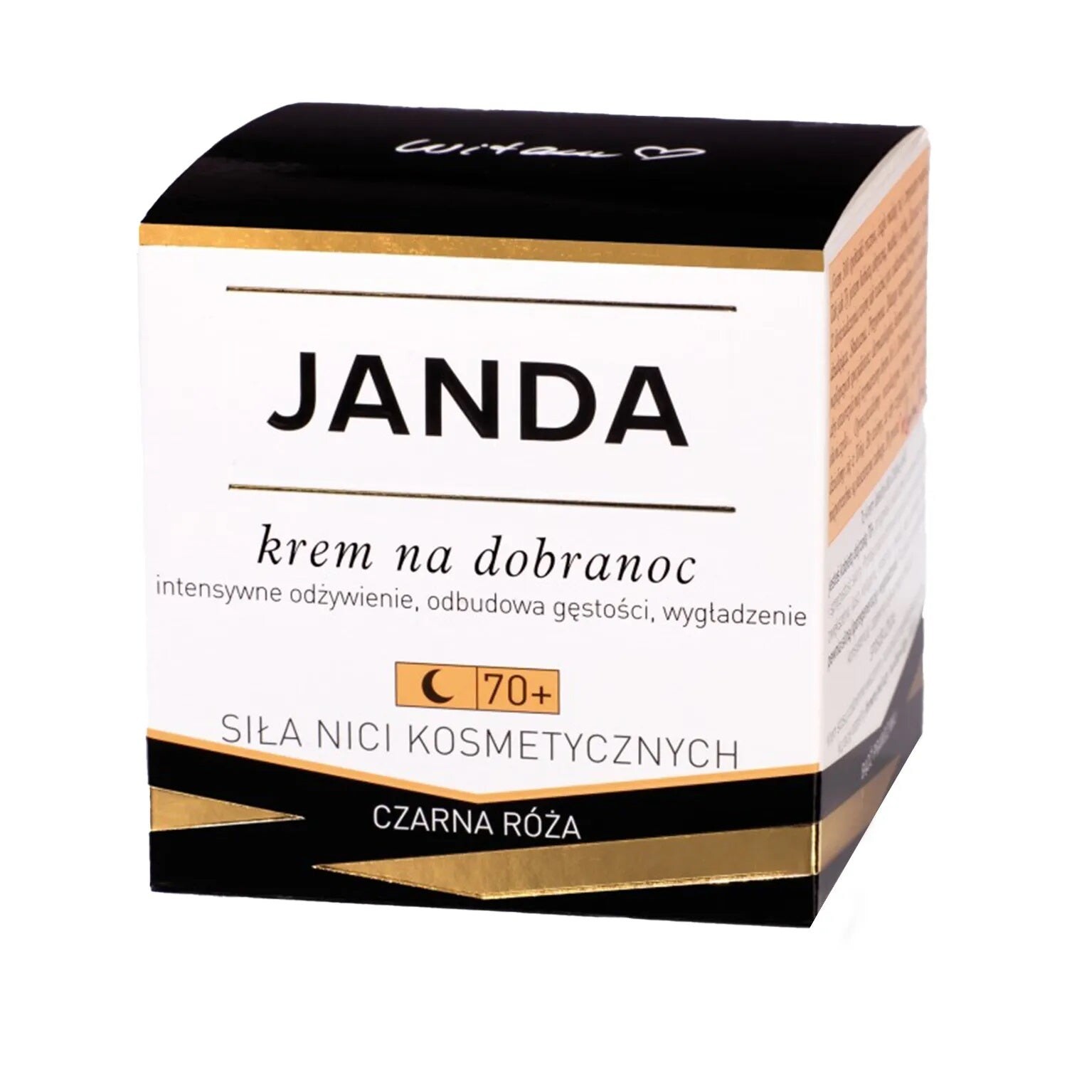 

Janda Сила косметических нитей 70+ крем перед сном Черная роза 50мл