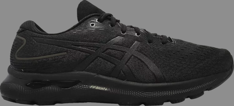 gel nimbus 24 4e extra wide black reflective Asics