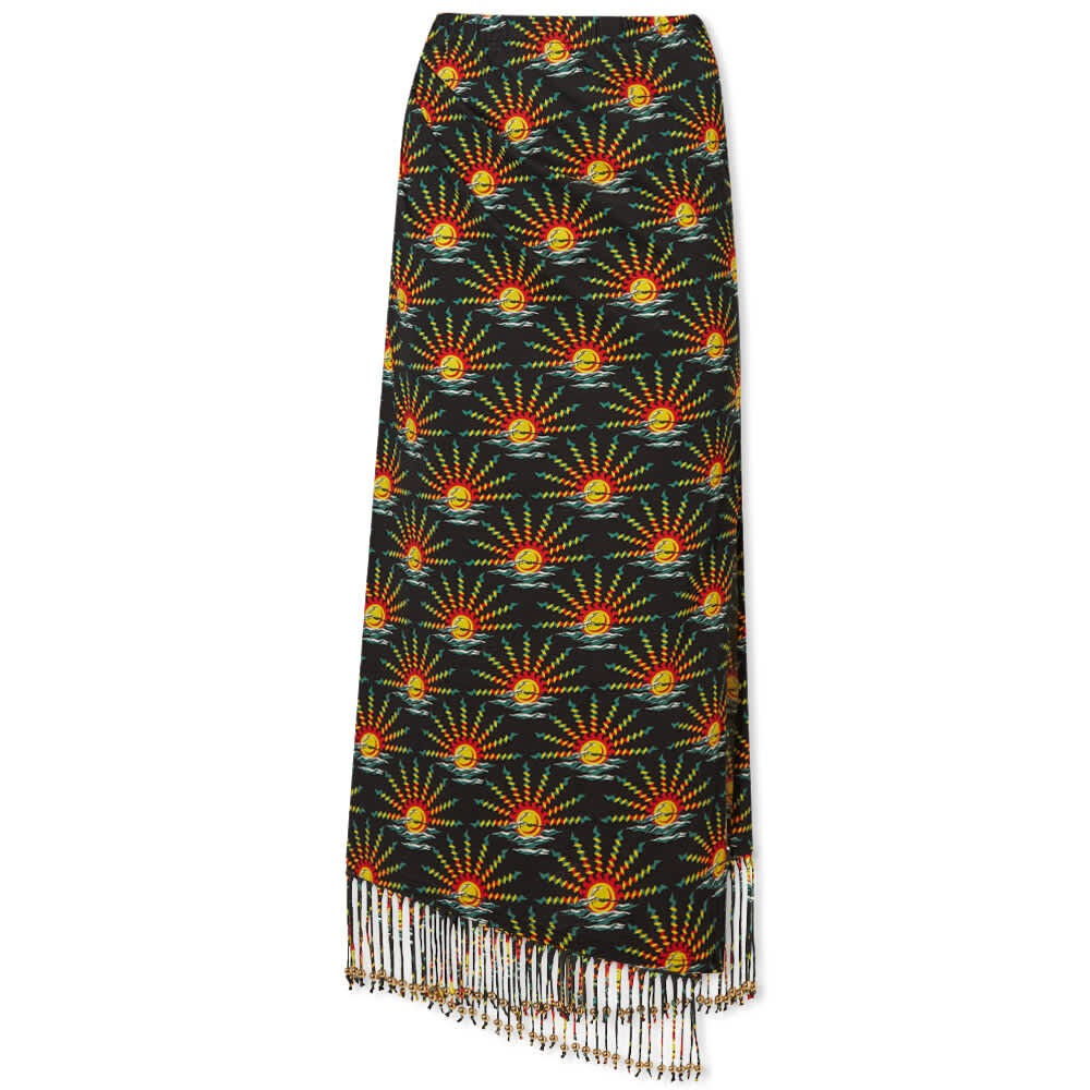 

Юбка Paco Rabanne Longline Beaded Skirt