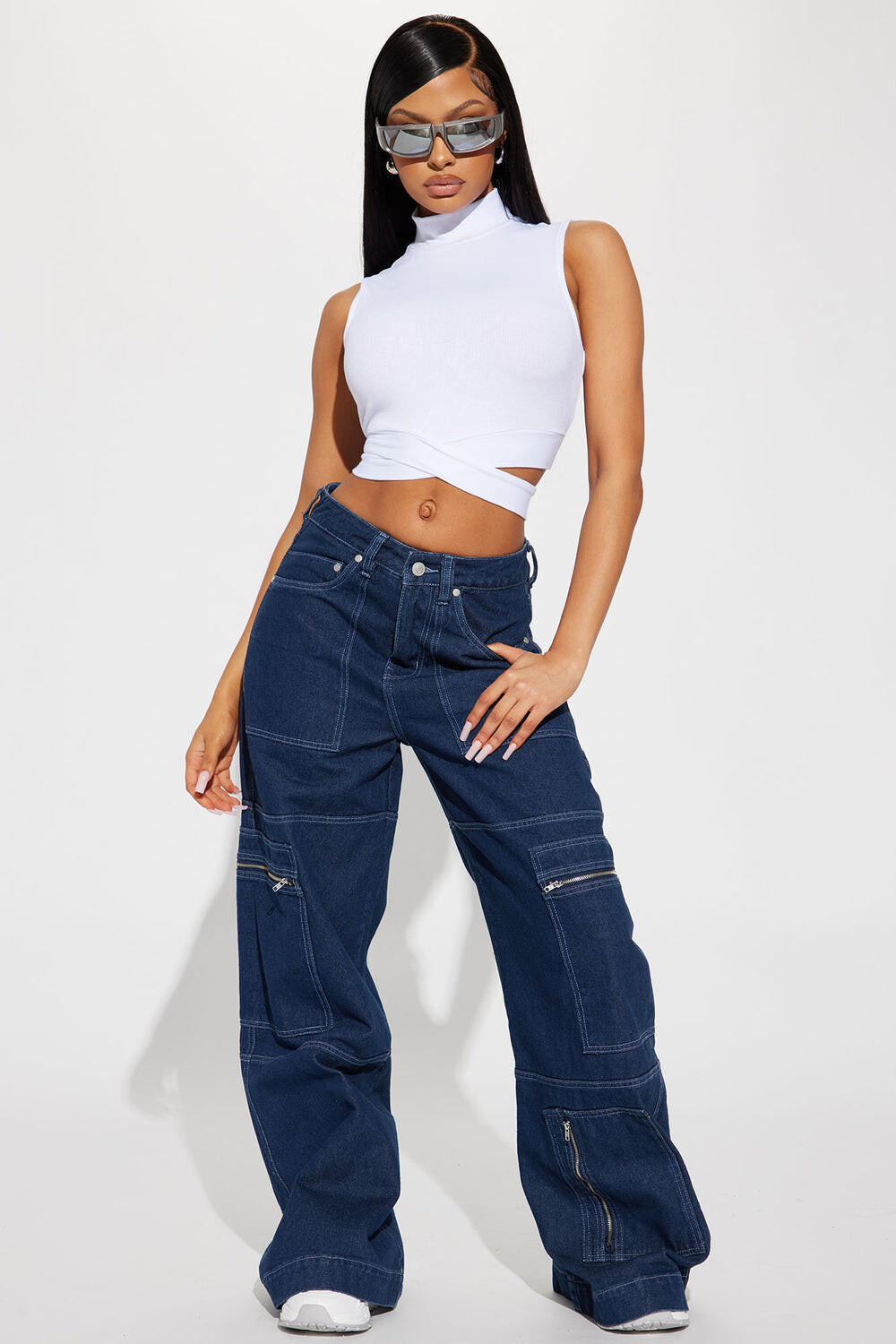 

Джинсы Fashion Nova 9068, синий