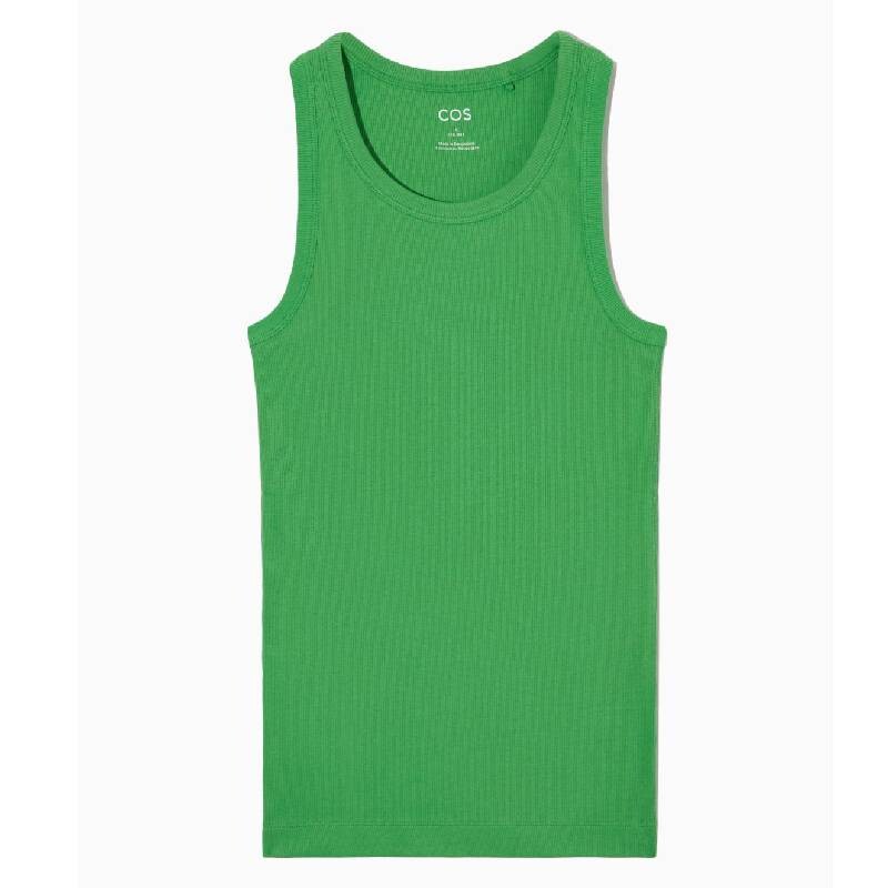 

Майка COS Ribbed Tank, зелёный